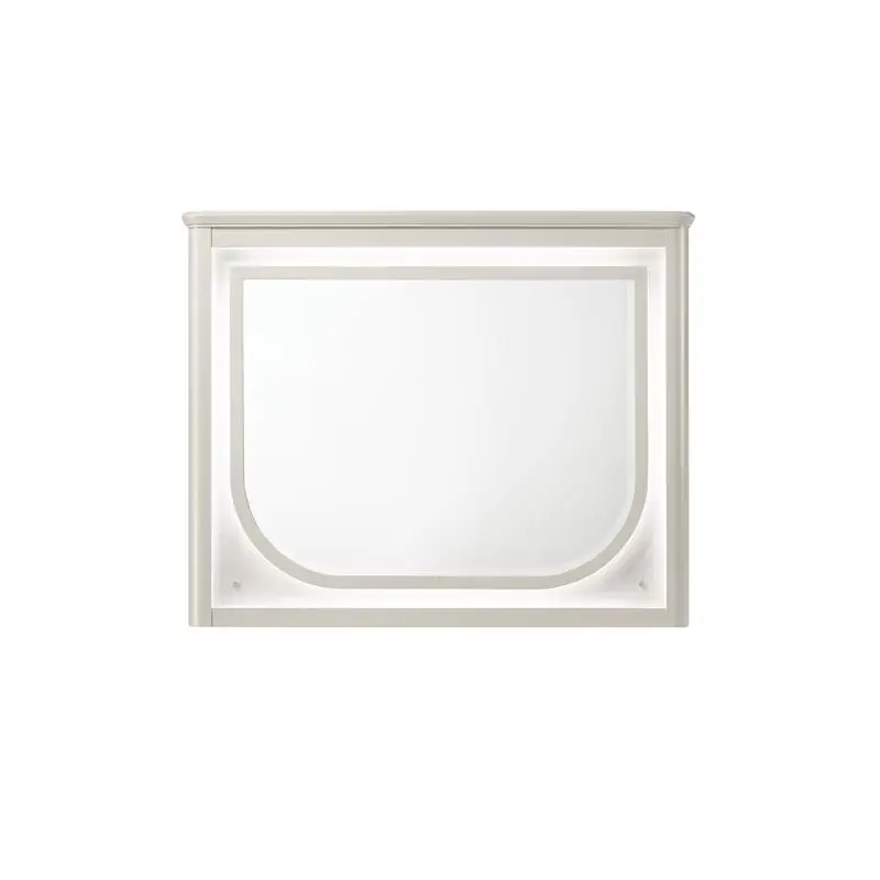 

LED Mirror in Pearl White Finish