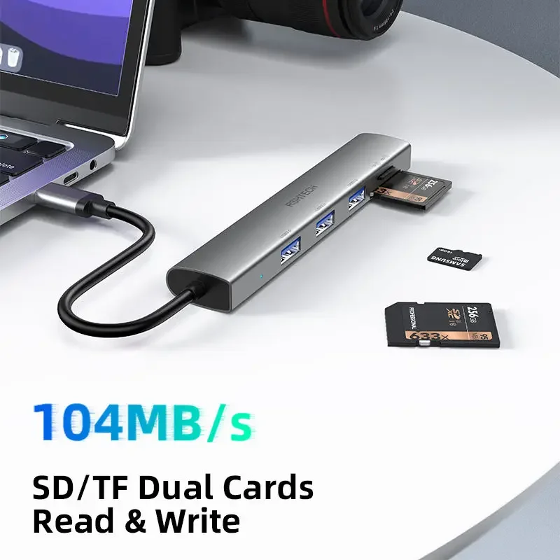Кардридер для SD/Micro SD/SDHC/SDXC/MMC, USB 3,0