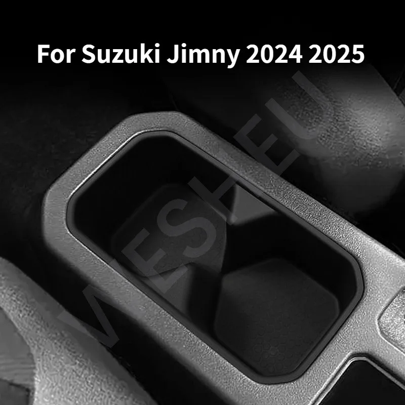 Für Suzuki Jimny 2024 2025 Mittelkonsolen-Getränkehalter-Hülle Rutschfest Langlebig Wasserdicht Innenzubehör – Detail 1