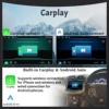 フォルクスワーゲンティグアン 1 NF 2006-2016 アンドロイド 14 カーラジオ 4 グラム GPS ナビゲーションステレオワイヤレス BT Carplay マルチメディアタッチスクリーン 4