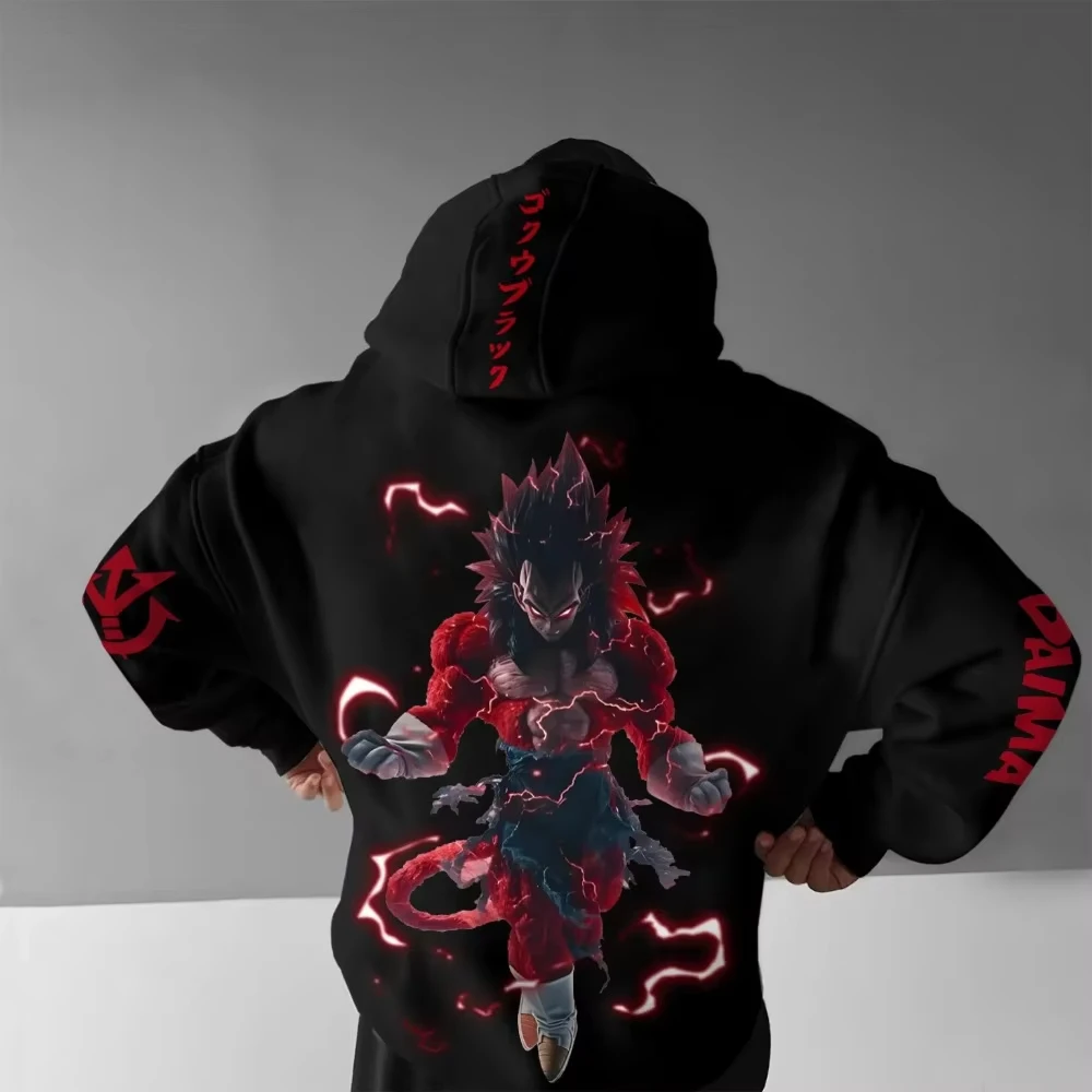 لعبة دراغون بول الرجال هوديي سترة جوكو سوبر سايان 4 اليابان أنيمي الربيع والخريف الصبي الأطفال طويلة الأكمام الوالدين والطفل ارتداء #3