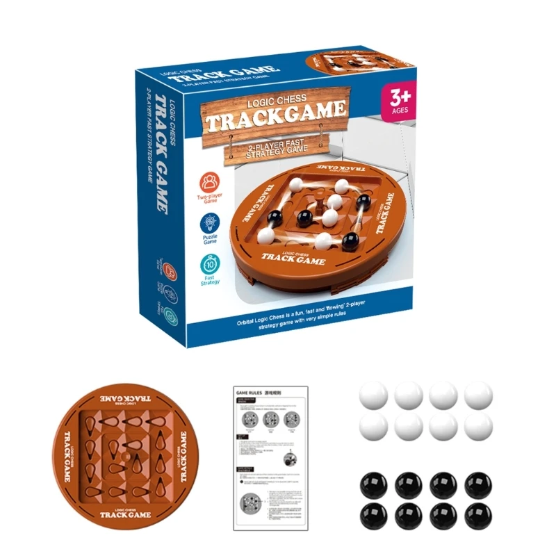 

Interaction Track Run Chess Game Board for Children Chess Board Game Logics Thinking Board Game Children Travel Chess Toy