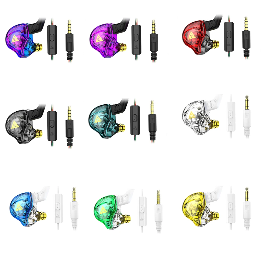 3.5mm HIFI Earphone Earbud Headsets Stereo Sound Music Listening Devices