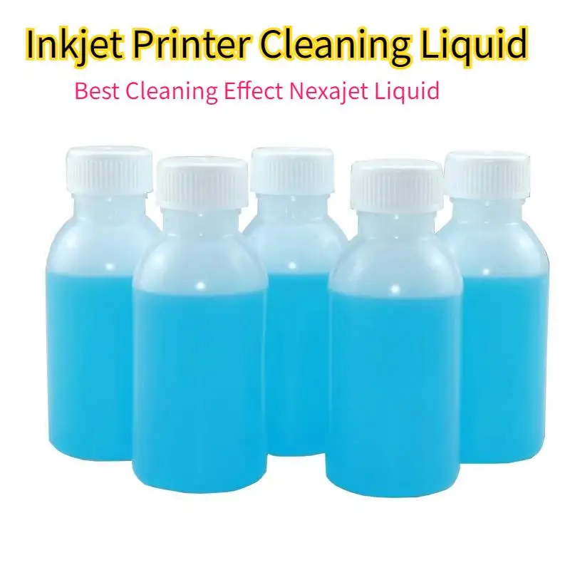 

Inkjet Printer Head Cleaning Solution Liquid Kit for Eco-solvent Printer Printhead Cleaning Fluid Machine Print Head Clean Parts