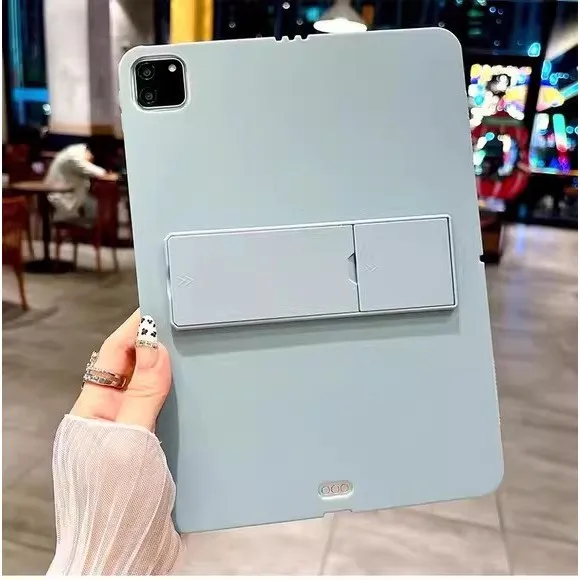 

Яркий однотонный мягкий чехол для планшета из ТПУ для Redmi Pad 2, 11 дюймов, 2025 г., полный защитный чехол с кронштейном