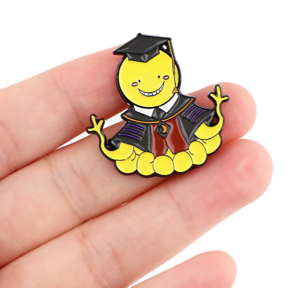 Japan Anime Enamel Pins Brooches Lapel Pin Cartoon Badges Backpack Jewelry Gifts For Fans Friends