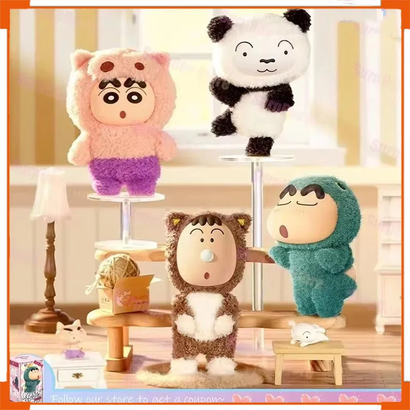 

Crayon Shinchan Cos Series Blind Box Nohara Shinnosuke Doll Trendy Pendant Cute Ornament Collectible Action Figure Birthday Gift