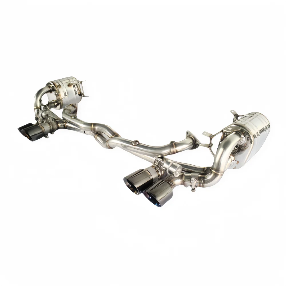 

Vacuum Valve Exhaust Pipes for Porsche 911 997.1 3.6 2005-2012 Stainless Steel Muffler Car Catback Exhaust System Sound Upgrade