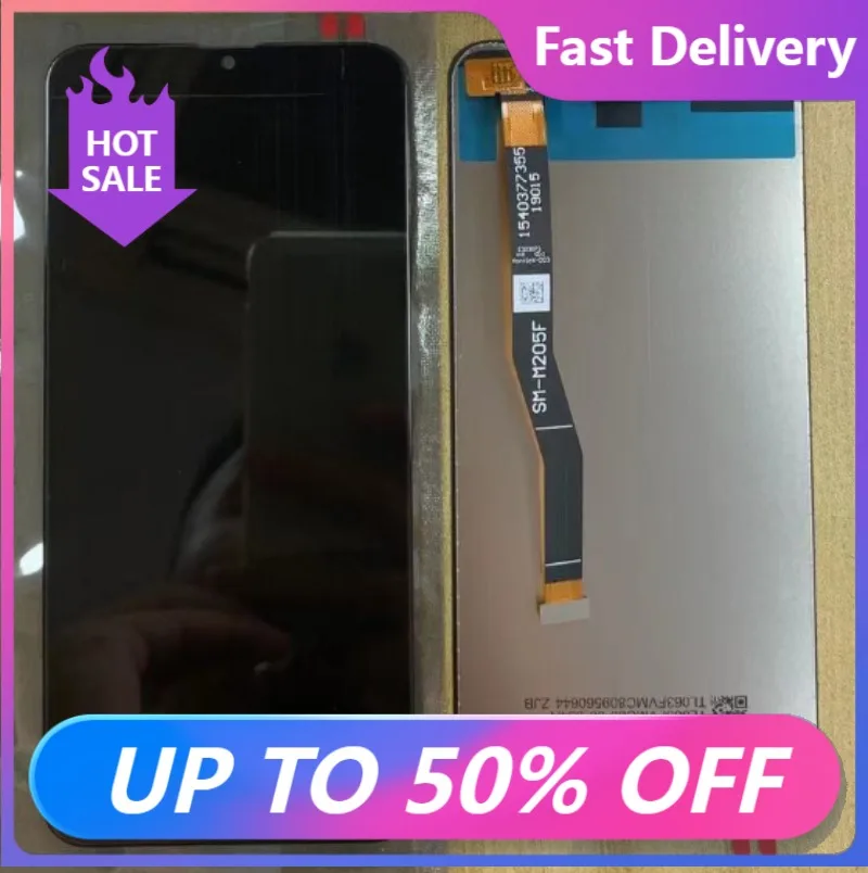 

OLED LCD Display for Samsung Galaxy A20 A30/A50/A50S A30S A315 A32 4G/A325 A22 4G/A225 A51/A515 Touch Screen Display with Frame