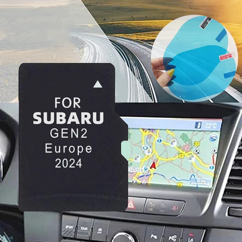 

for Subaru Legacy/Outback/Forester/WRX/STI Car Update P56YH03-E2024 TF Card GEN2 Navigation GPS EU UK CAN/USA/MEX Maps 2024 GPS