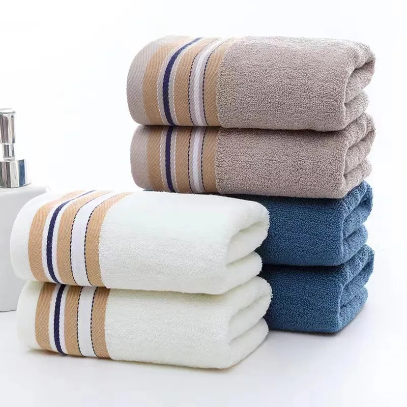 2Pcs/3pcs Face Towel Pure Cotton Adult Face Wash And Bath Household Cotton Face Towel Soft And Absorbent