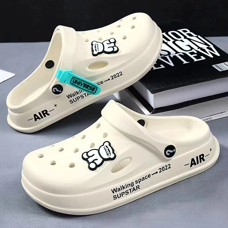 2026 Men Women slippers High Quality EVA Soft Thick Soled Slippers Fashion Wear Slippers Home Sandals Men's Beach Shoes view 6