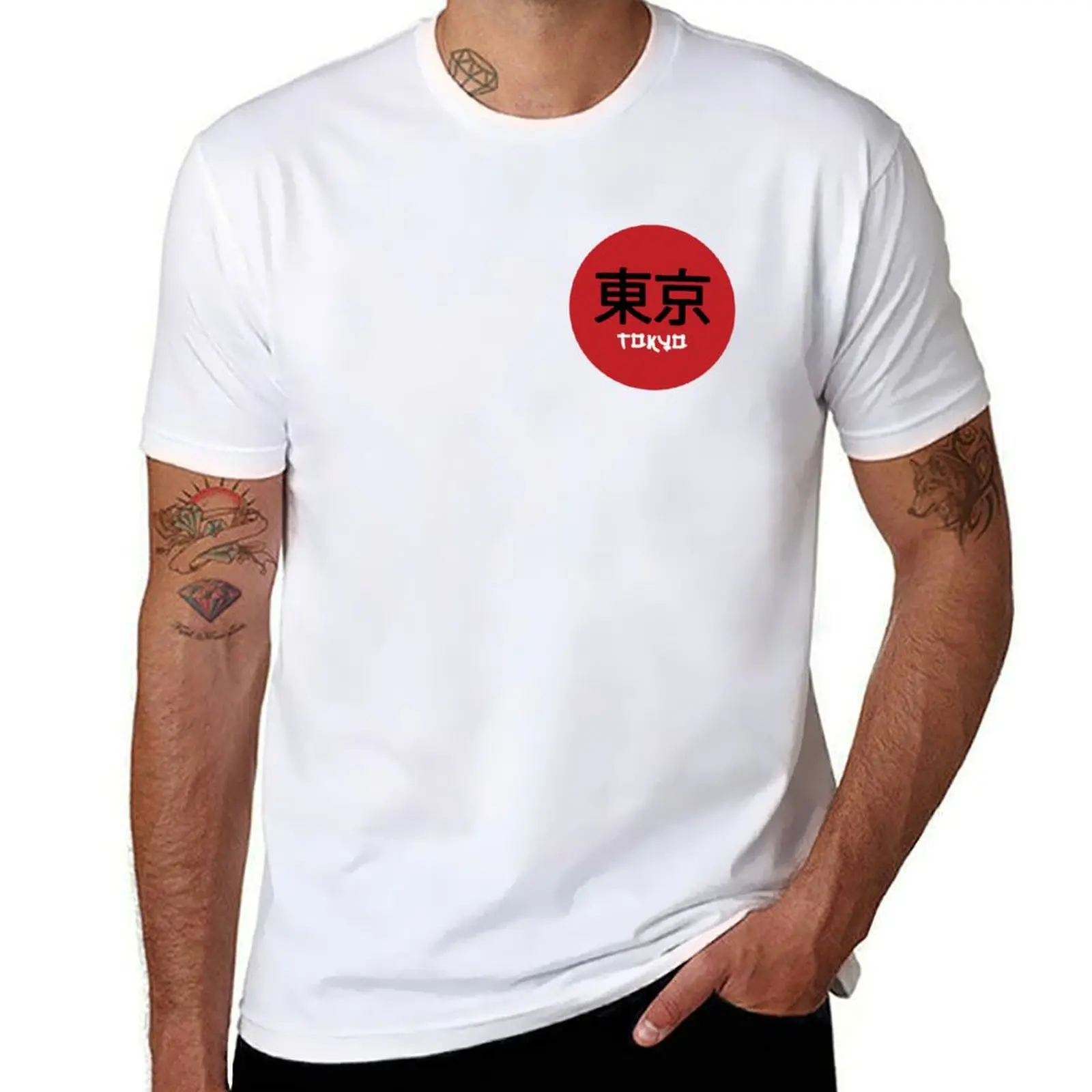

Red Sun Tokyo Graphic Japan T-Shirt футболка мужская дизайнерская мужская футболка для мужчин футболки для мужчин упаковка хлопковая футболка