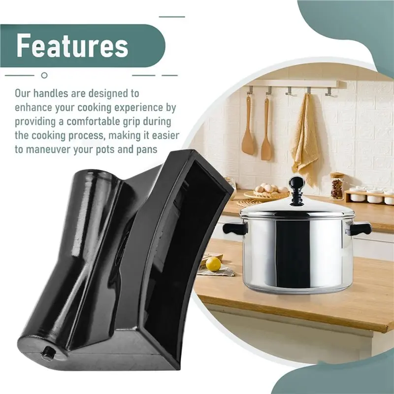 B14C 2X Side Handle For 18-8 Tri-Clad,Pans And Lids (Pre 1994), Fits For 3Qt & 4Qt Pot 18-8 Saucepan And Frying Pan