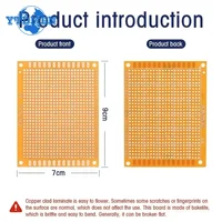 1-20pcs 5x7cm PCB Universal Board Single Sided Protoboard 5*7CM PCB Boards Prototype Perforated Grid Board Kit for DIY Soldering 3