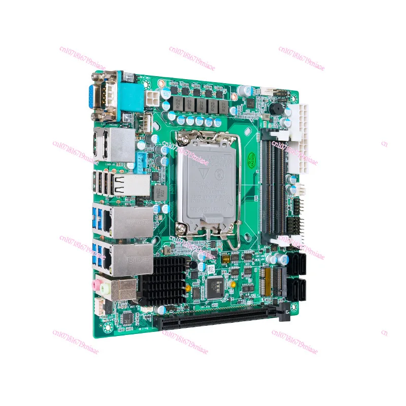 12/13 Generation Industrial Control Mainboard Lga1700 Pin B660/H670 Dual Network Port 4K Display Data Acquisition ITX