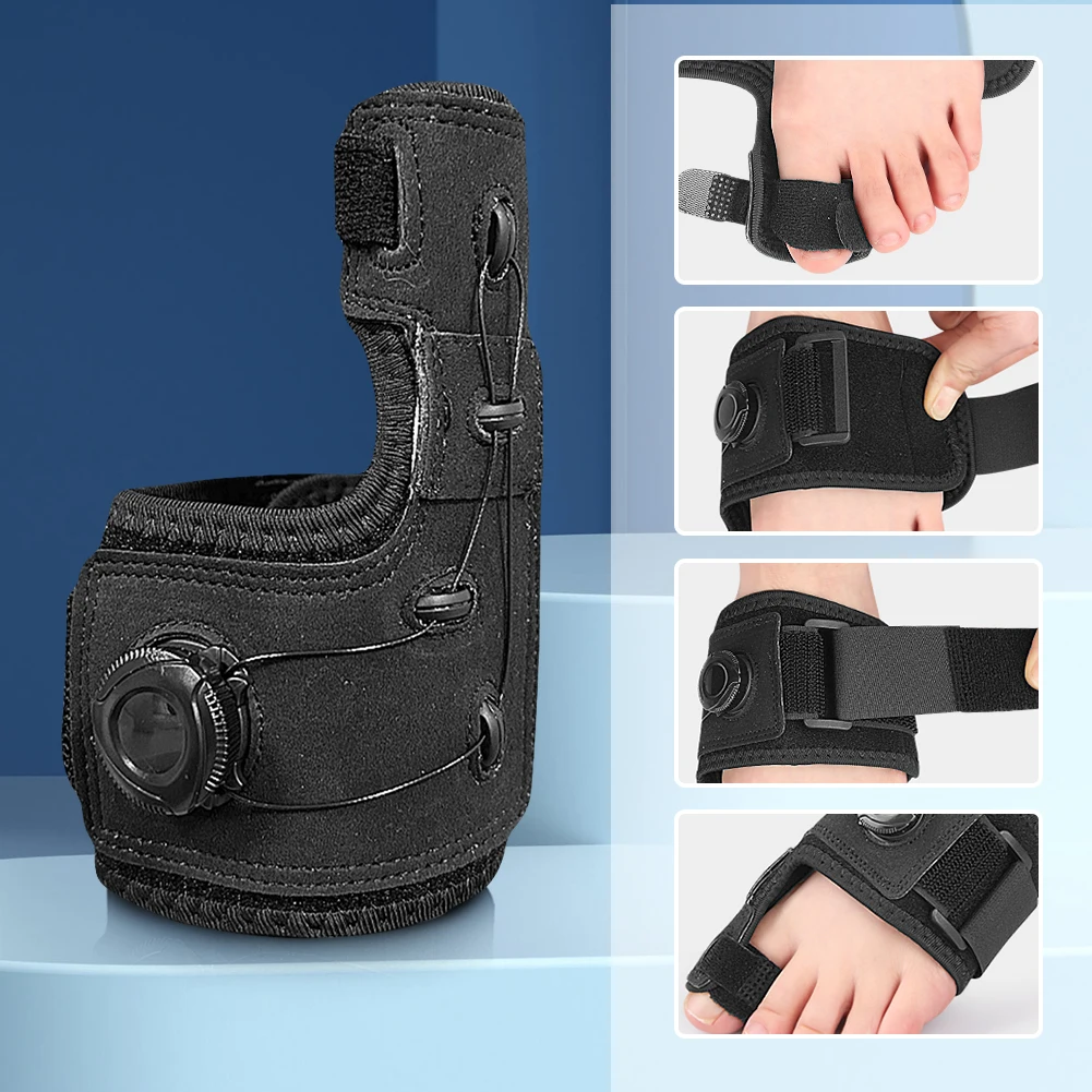 Correttore per alluce valgo Ortopedia Correttore per alluce valgo Separatore per dita dei piedi a martello per dita sovrapposte per donne e uomini