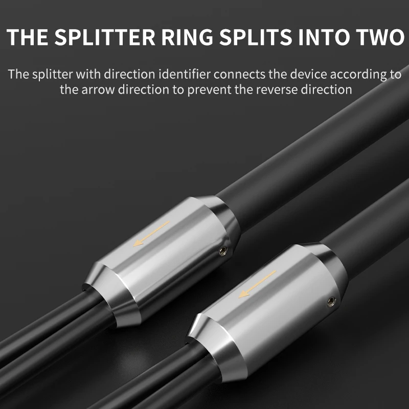 4pcs / set Speaker Cable Audio Wire Pant Boot Y splitter Diameter 16mm to Two 8.5mm/14mm to Two 7mm Diameter