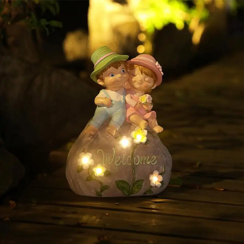 

Outdoor Solar Decor Outdoor Garden Statues Multipurpose Solar Garden Lights Solar Patio Lights Versatile Garden Decorations For