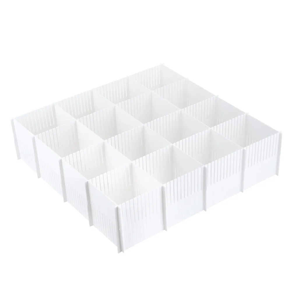 10pcs Drawer Dividers Home Organizer Partition Boards For Underwear Socks Towels Storage Multipurpose Drawer Separators