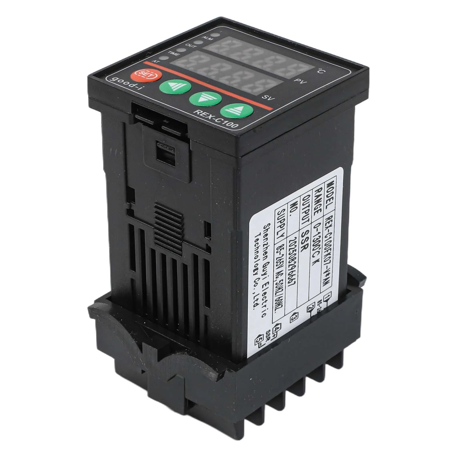 REX-C100 Thermostat with 40DA Solid State Relay K Probe 0-400C Range and Heat Sink for Brewery Fermentation Control