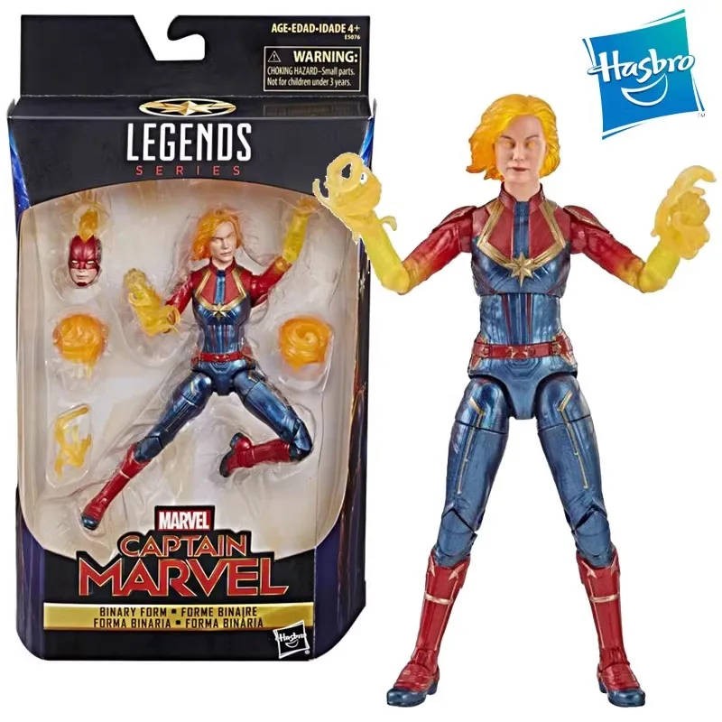 

Hasbro Marvel Marvel Legends Movie Captain Marvel Anime Peripheral Carol 6 "hand Model Display A Christmas Gift Toys