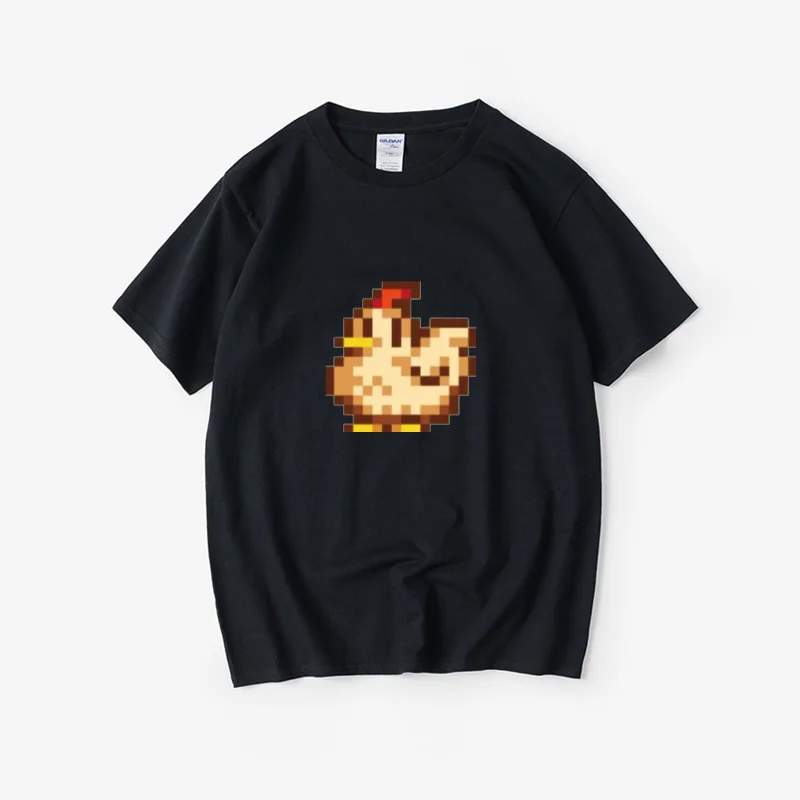  PS4 Pixel Sle T-irt Game Surrounding ort Sve round Ne ex Large Size Loose Fit Breathable Summer irt