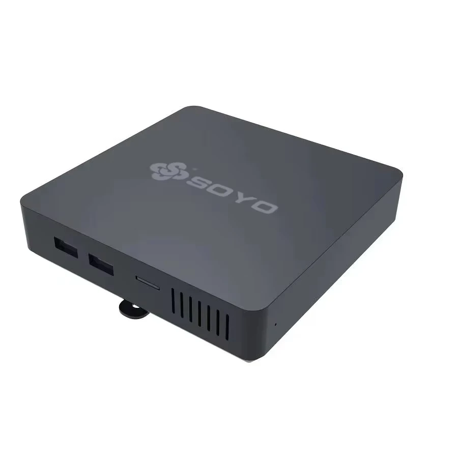 SOYO M3 AIR MINI PC Intel Pentium Processor J3710 Fanless Windows 11 Pro LPDDR3 8GB EMMC 128GB SSD WiFi Business & Gaming PC