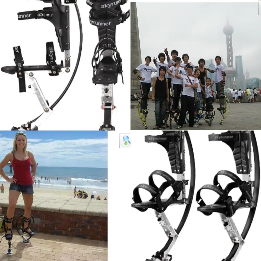 

Skyrunner Kids/Child Youth Kangaroo Shoes Jumping Stilts Fitness Exercise (88-132lbs/40-60kg)