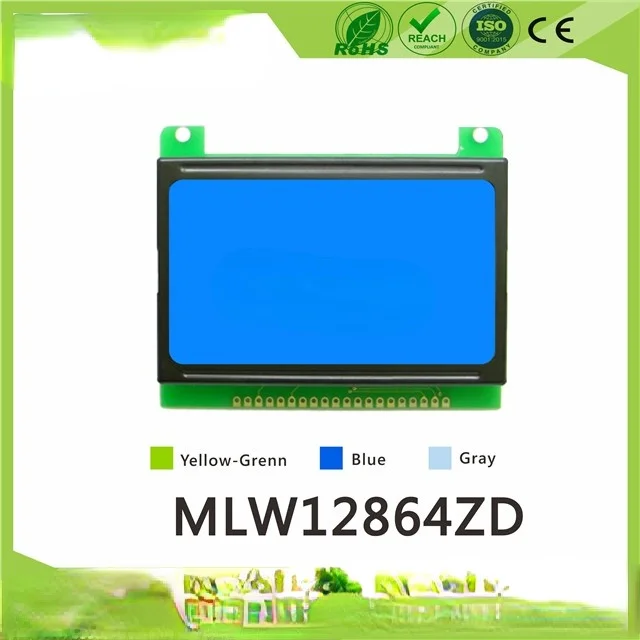 LCD12864 with Chinese Character Library LCD Screen Module 12864 Parallel Port Serial Port ST7920 MLW12864ZD