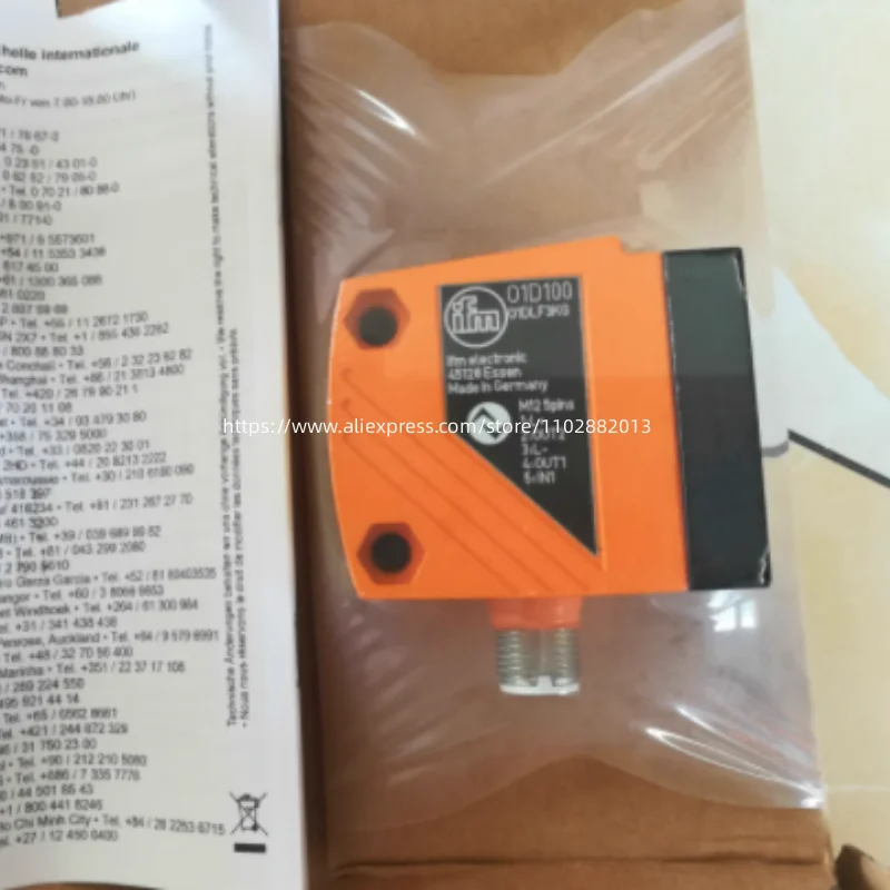 IFM Sensor 01D100: Análise Técnica e Aplicação Prática em Sistemas de Automação Industrial