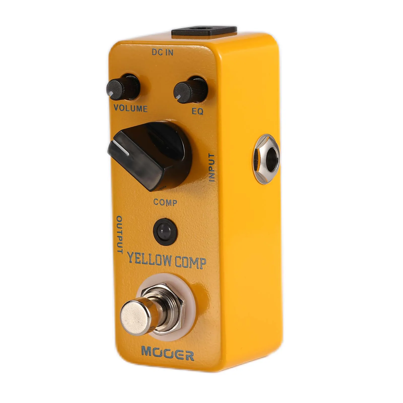 MOOER Yellow Comp Guitar Bass Compressor, Guitar Compression True Bypass, EQ and Volume Adjustable, Mini Size Portable