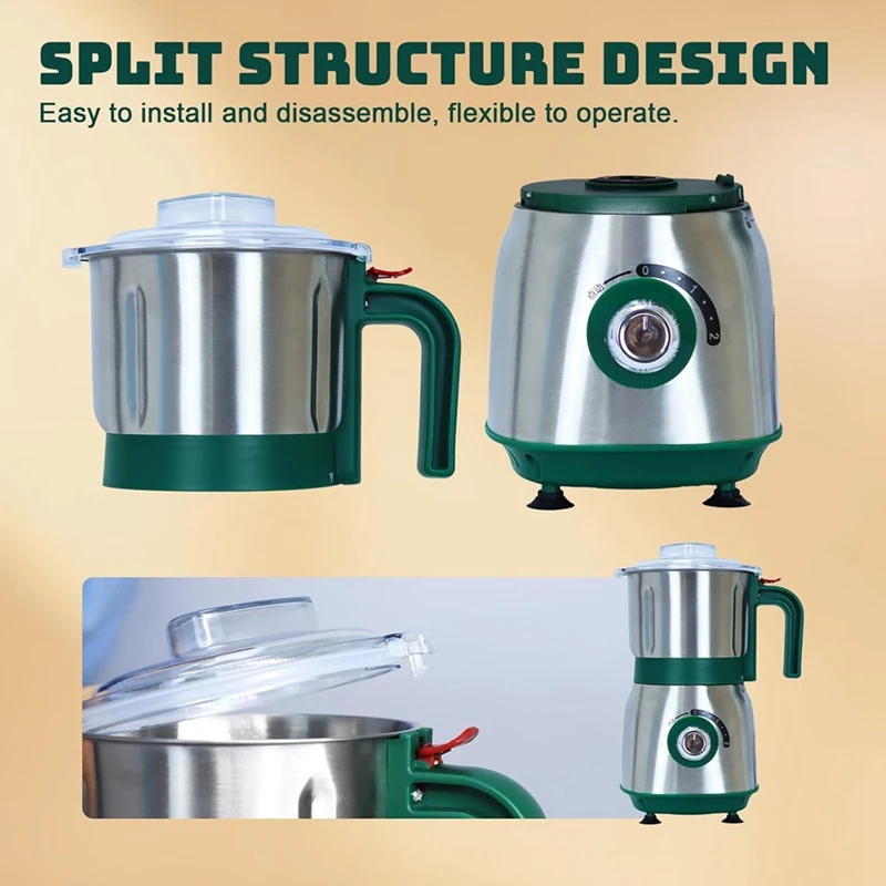 Электрическая мельница для специй, измельчитель зерна для кухни, электрические мельницы для специй, поставляется с 3-мя съемными