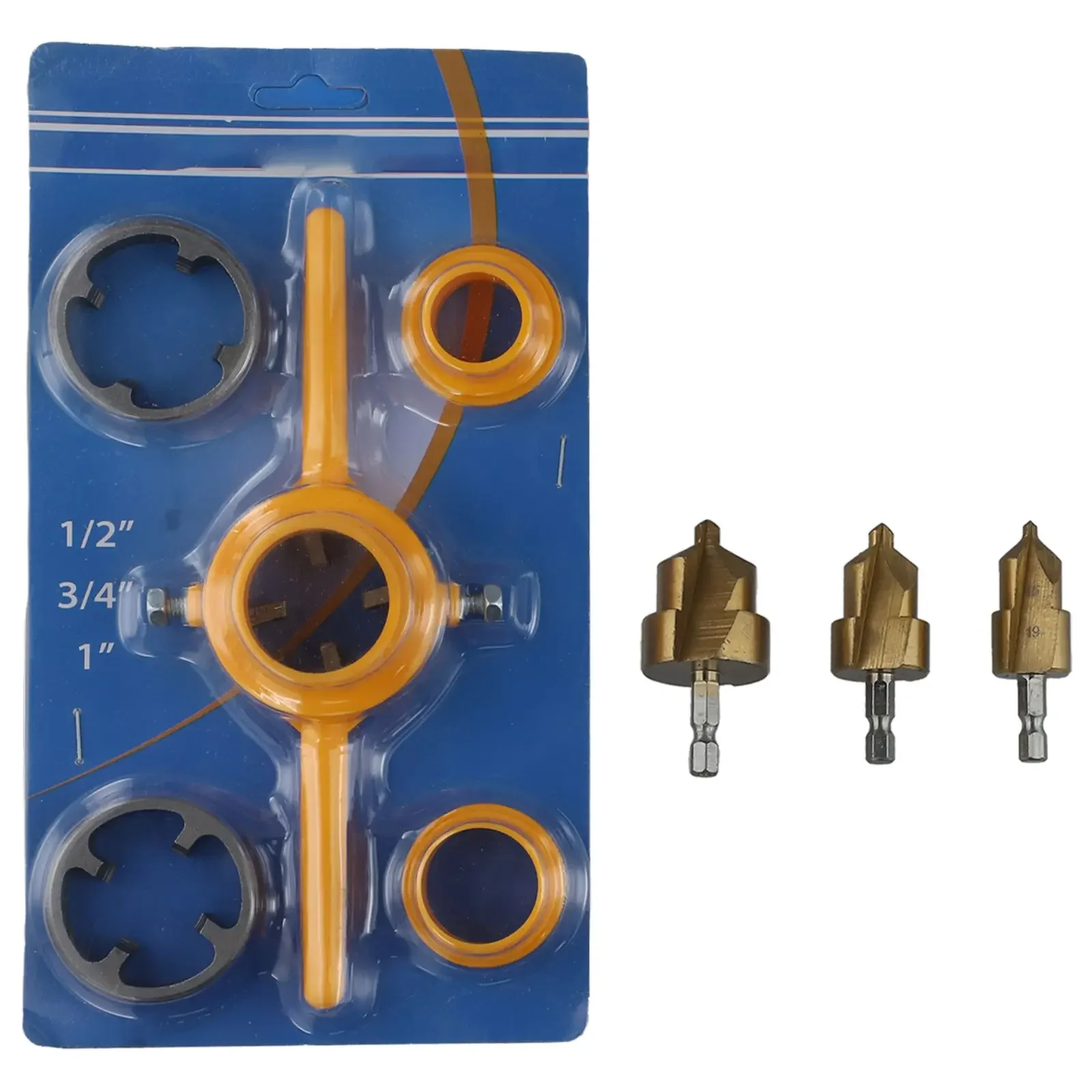 

Fast Thread Processing PVC Thread Making Tool Plastic And Bearing Steel Smooth Cutting Coarse Thread Easy Installation