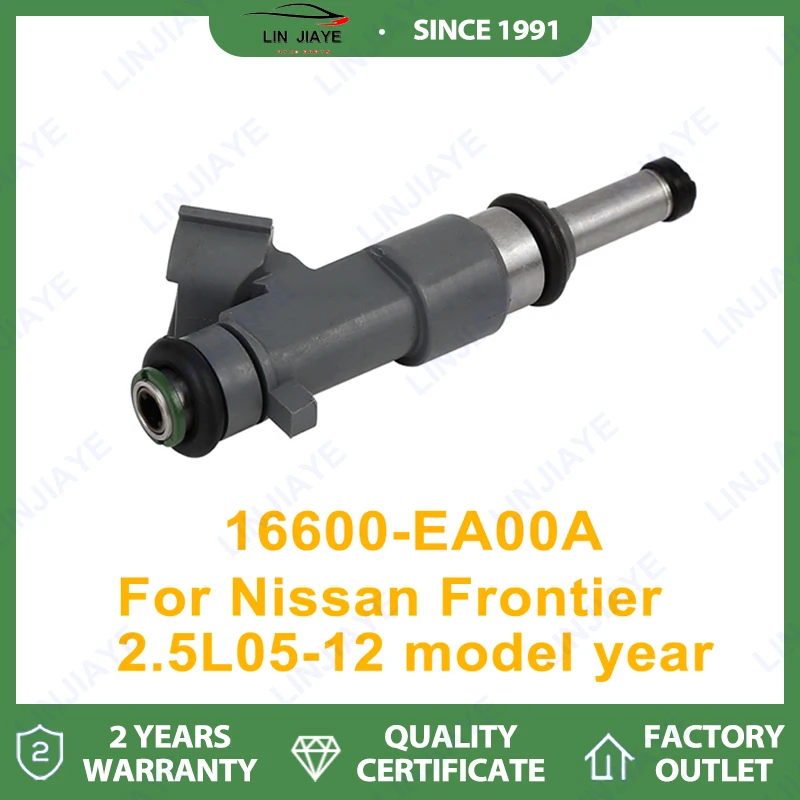 1/4 Uds inyectores de combustible para NISSAN FRONTIER 2005-2019 NP300 FRONTIER 2020 16600-EA00A