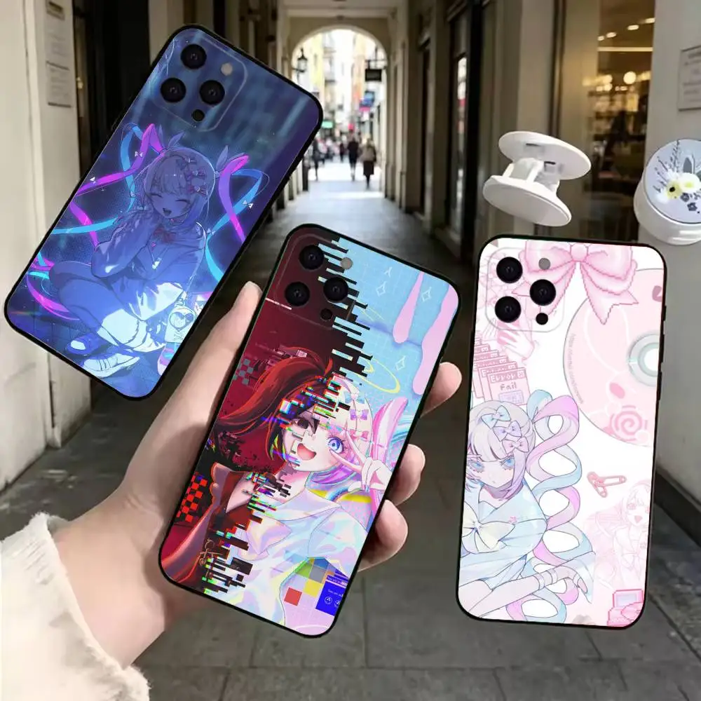 Kawayii Needy Streamer Overload Fashion Black Soft Phone Case  With iPhone 17 16 15 14 13 12 11 Pro Max XS Mini Plus Air