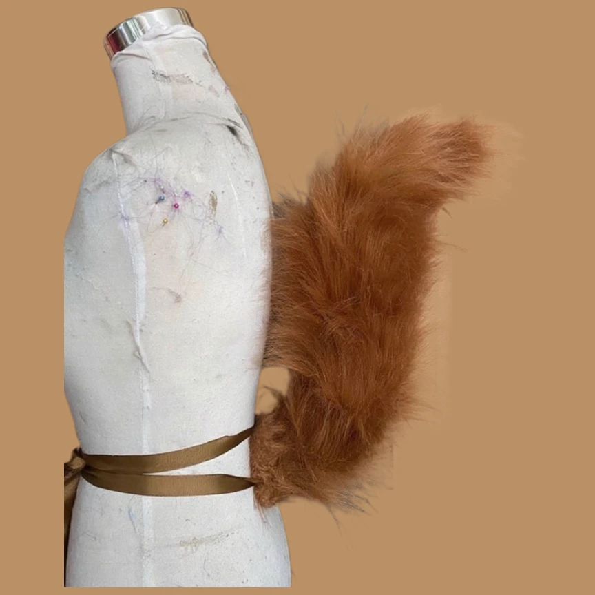 Doreen Allene Green Squirrel Girl Cosplay Squirrel Tail Costume Accessories