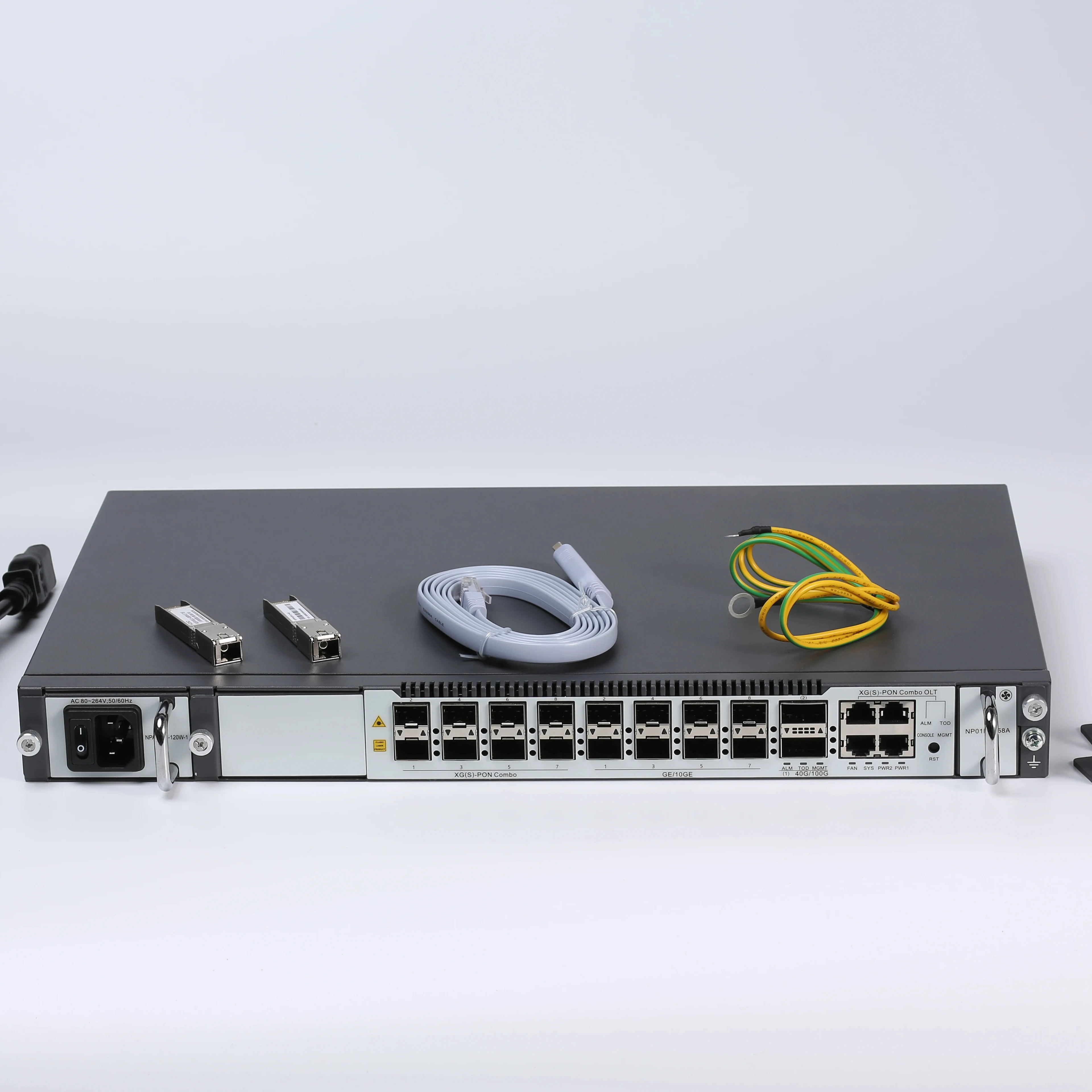 HA7308XGS-N series is a highly integrated, large-capacity XGS PON OLT The  device  has  good openness, strong compatibility