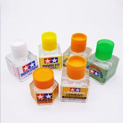 Tamiya Model tool Model glue  flow seam glue Green cover white cover adhesive glue Water paste softener 40ml 12