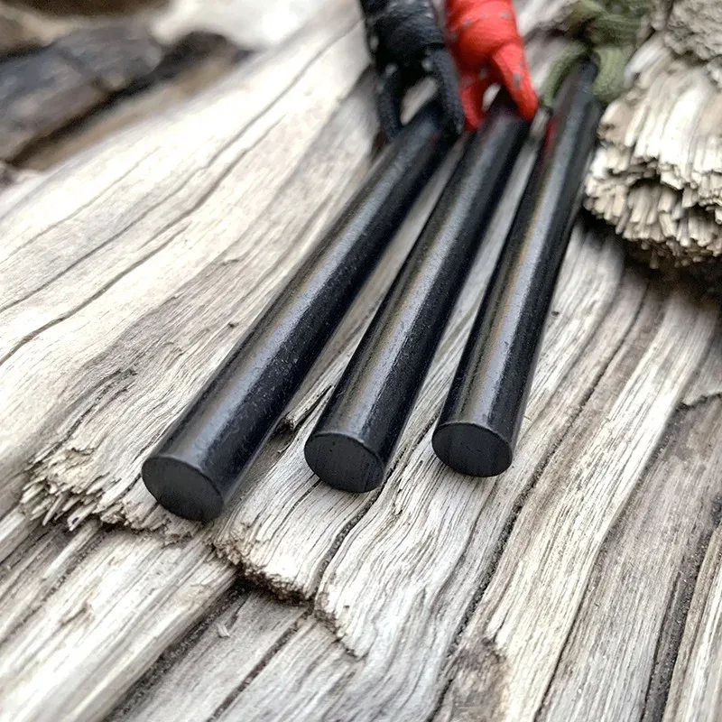 Fire Starter Outdoor Magnesium Flint Rod Portable Emergency Firesteel Kit Lighters Smoking Camping Hiking Outdoor Tools view 3