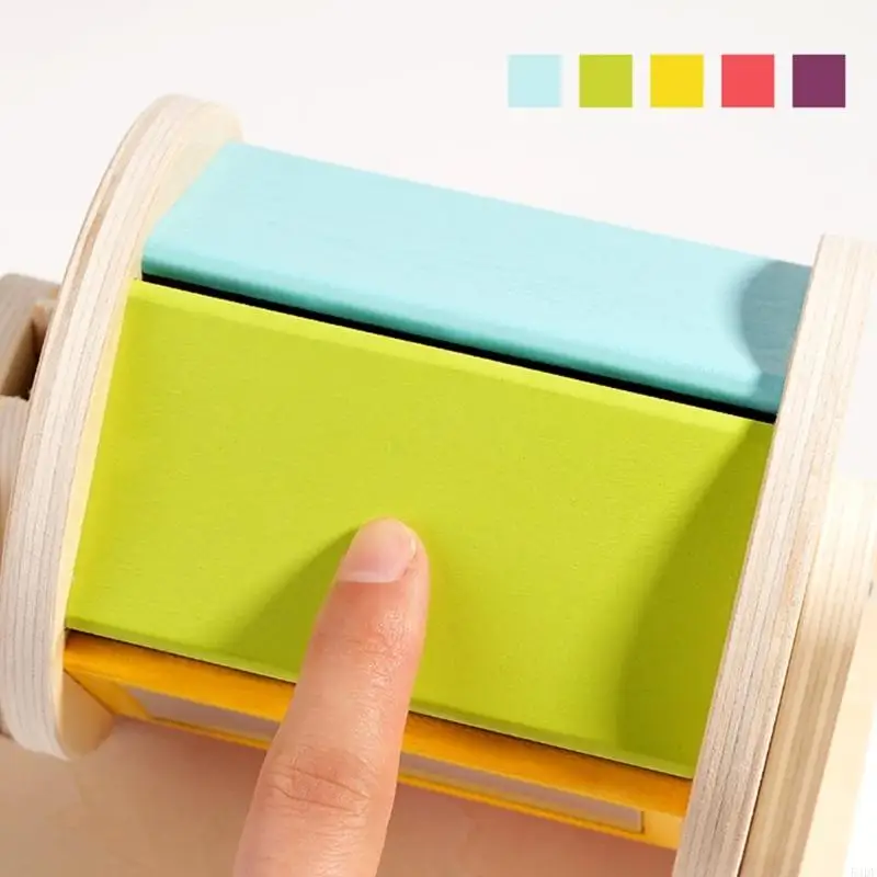 54df gỗ cảm giác đồ chơi màu sáng màu sáng kích thích thính giác trẻ mới biết đi