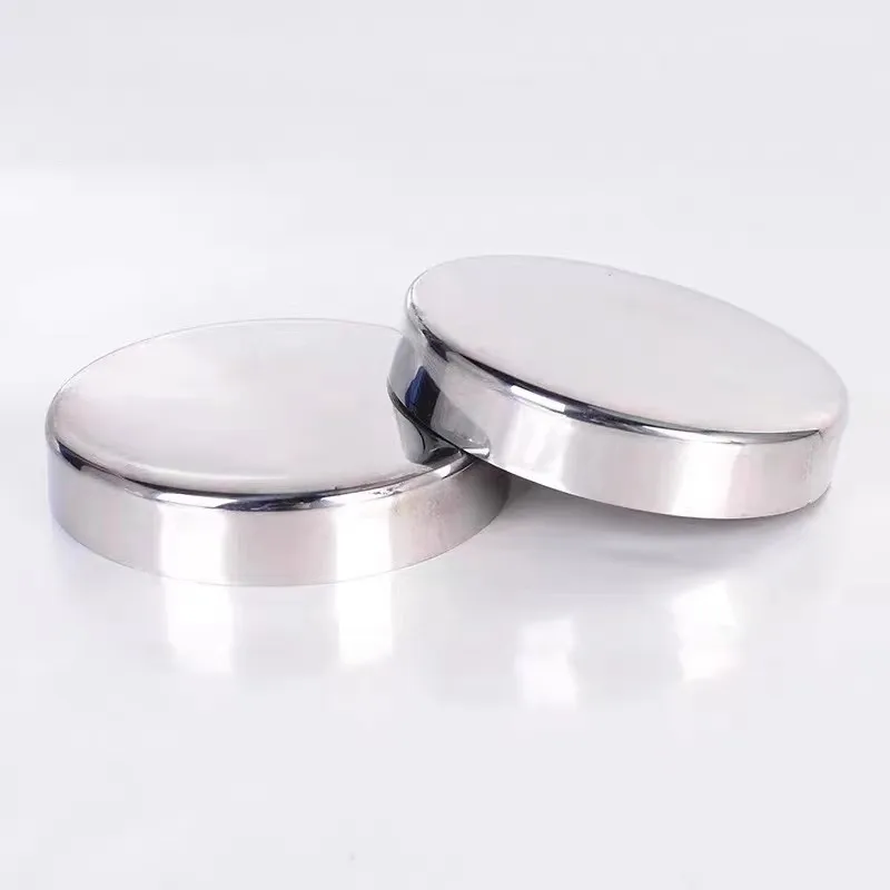 1Pcs 51MM-108MM OD SS304 Stainless Steel Sanitary Welding End Cap Pipe Fitting Thickness X 2MM For Homebrew