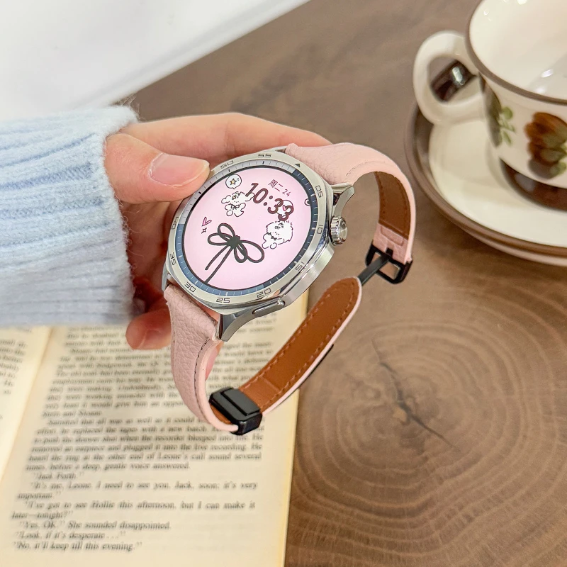 حزام لهواوي ساعة GT5 برو 42 مللي متر 46 مللي متر حزام الساعات لهواوي ساعة GT5 GT4 41 مللي متر GT3 GT2 22 مللي متر 20 مللي متر 18 مللي متر الرياضة كوريا سوار