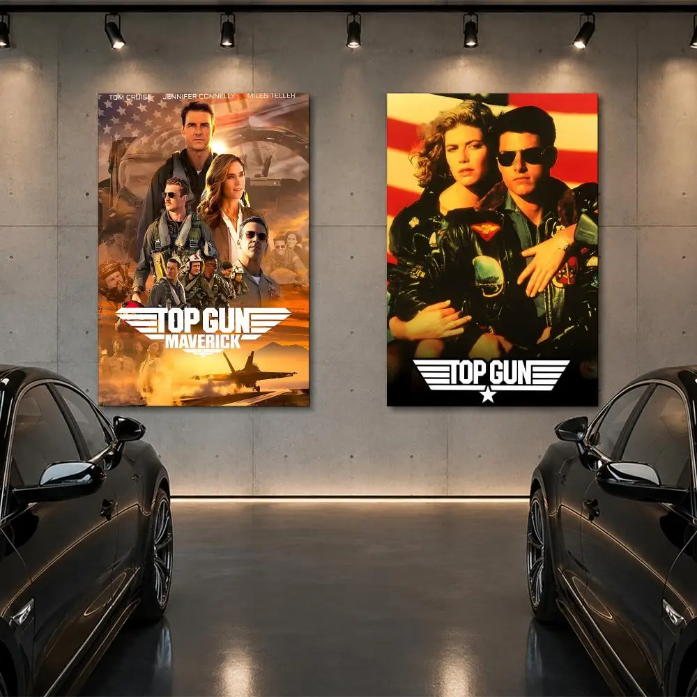 Top Gun Maverick Modern Movie Poster Room Decor Home Wall Art Printing Waterproof Garage BedRoom Posters Gift