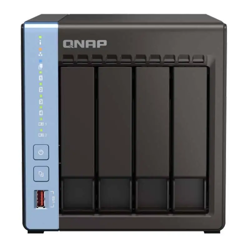 Servidor de Armazenamento em Rede Qnap Ts-464C de Alto Desempenho com Melhor Processador Quad Core Ai Nas para Armazenamento em Nuvem