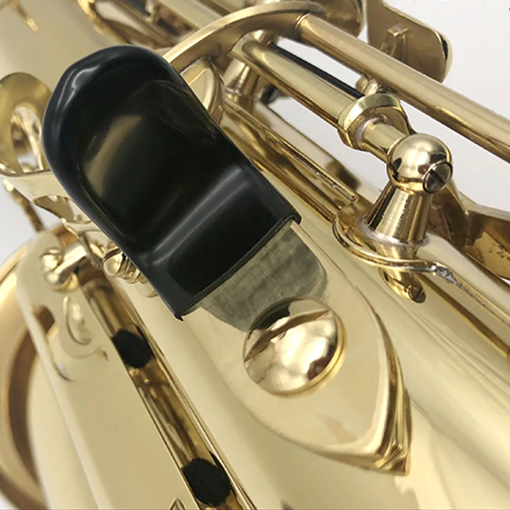 

Sax Thumb Protector Rubber Finger Rest Sleeve Good Hand Feel Humanized Design Easy to Hold Sax Thumb Rest Cover
