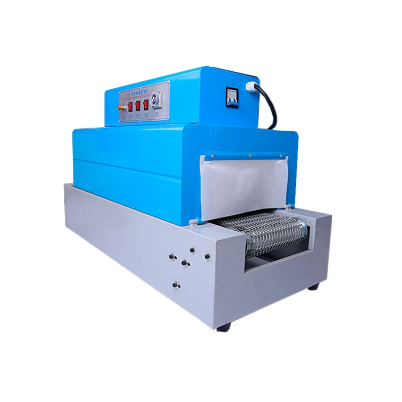 Electrical Heat Tunnel Shrinking Machine Small Film Shrink Wrapping Packing Equipment For Sealing Machine PVC Film Shrinking