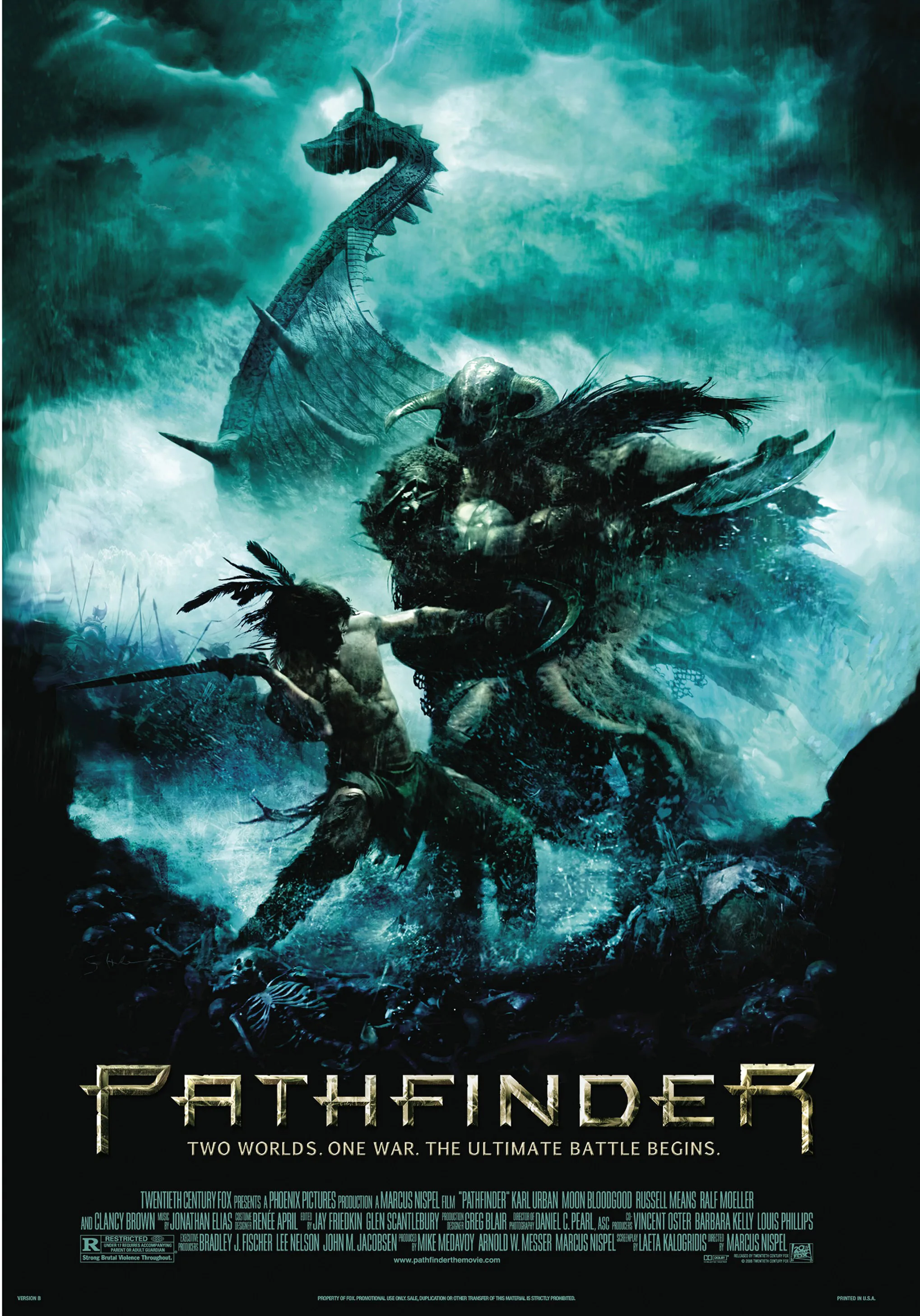 Movie Pathfinder (2007) Prints Wall Sticker Home Decor Bar Cafe Art Painting