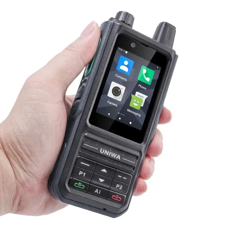UNIWA 5G Walkie-talkie Rugged Smartphone IP68 3GB 32GB 2.4 Inch Touch Screen 5000mAh NR120 Global Frequency Bands Phone