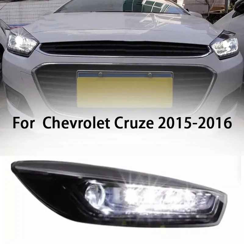 

Head Lamp for Chevrolet Cruze Headlights 2015 2016 LED Headlight DRL Hid Bi Xenon Auto Accessories Head Lamp